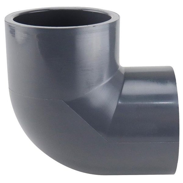 Genova LASCO Pipe Elbow, 2 in, Slip, 90 deg Angle, PVC, SCH 80 Schedule 806020BC